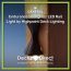 Hourglass Low Voltage LED Rail Light by Highpoint Deck Lighting