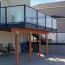 Maximize your deck space with glass railing mounted to the fascia boards around your deck
