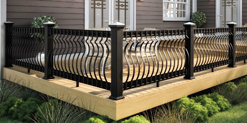 Why use and install metal face-mount deck balusters on your home's deck