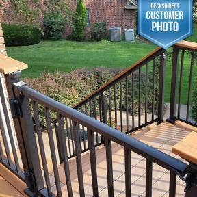 Westbury Tuscany Aluminum Railing Image Gallery - DecksDirect