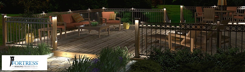 LED Deck Lights by Fortress Accents Now Available DecksDirect